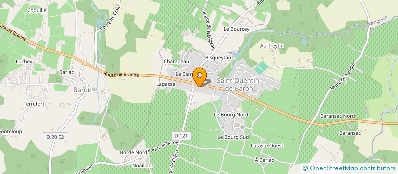 localisation de l'entreprise 3C CONCEPT à SAINT-QUENTIN-DE-BARON