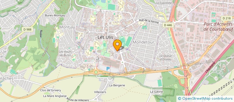 localisation de l'entreprise 3C CONSEILS à LES ULIS