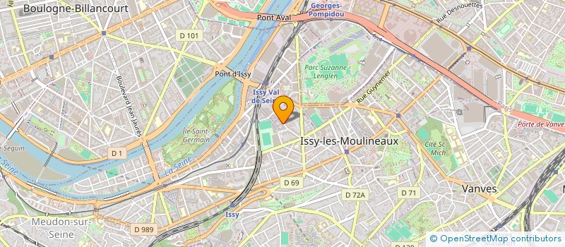 localisation de l'entreprise 3C CONSULTING à ISSY-LES-MOULINEAUX