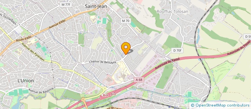 localisation de l'entreprise 3C CONSULTING à SAINT-JEAN