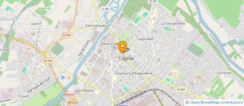 localisation de l'entreprise 3C CUISINES à CHATEAUBERNARD