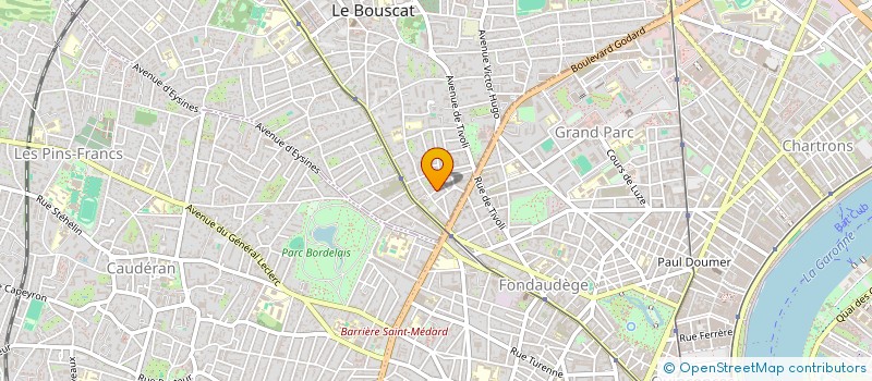 localisation de l'entreprise 3C EDUCATION à LE BOUSCAT