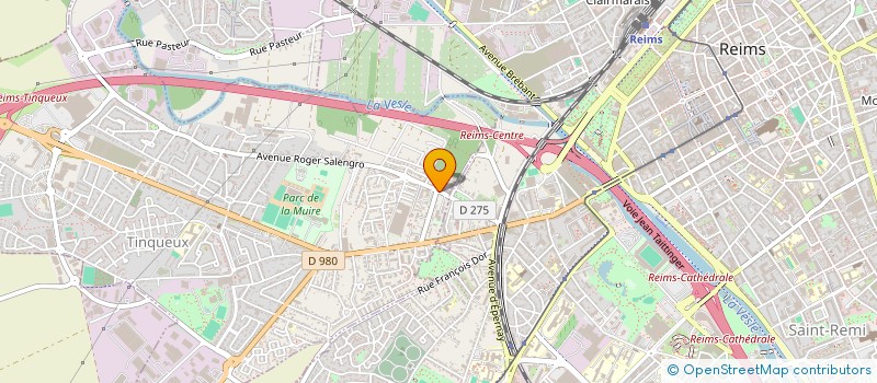 localisation de l'entreprise 3C IMMO  TINQUEUX