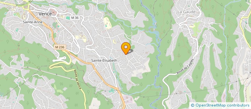 localisation de l'entreprise 3C IMMO FAMILY  VENCE