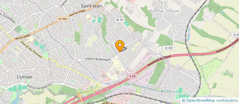 localisation de l'entreprise 3C IMMOBILIER à SAINT-JEAN