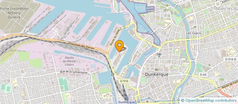 localisation de l'entreprise 3C INTERNATIONAL à DUNKERQUE
