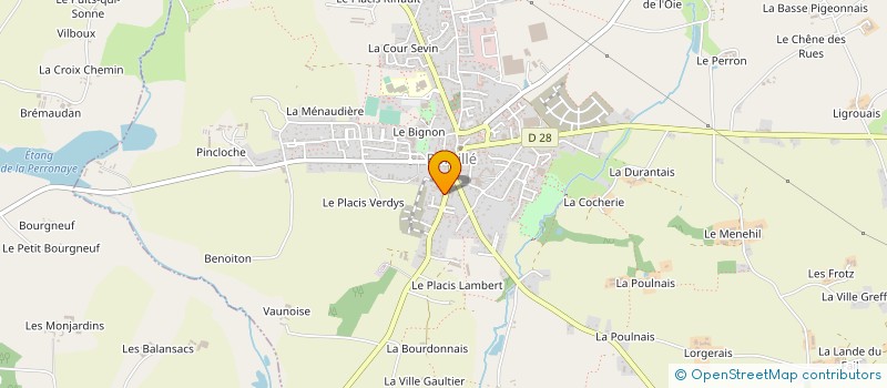 localisation de l'entreprise 3C INVEST à ROMILLE