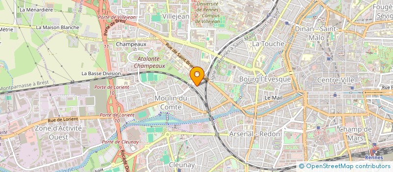 localisation de l'entreprise 3C INVESTMENTS  RENNES