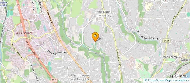 localisation de l'entreprise 3C PARTICIPATIONS  SAINT-DIDIER-AU-MONT-D OR