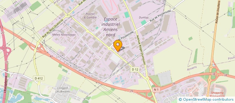 localisation de l'entreprise 3C PICARDIE à AMIENS