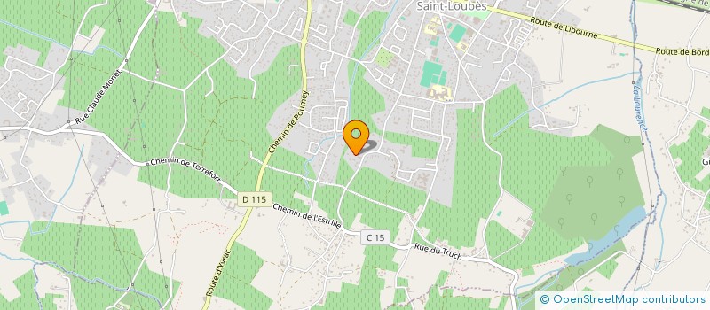 localisation de l'entreprise 3C PROGRESS  SAINT-LOUBES