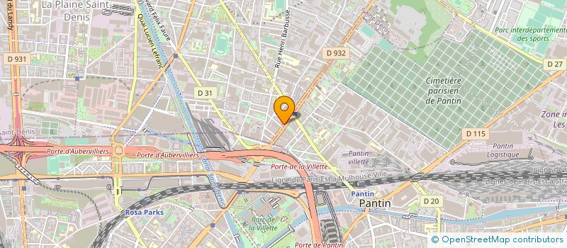 localisation de l'entreprise 3C SARL à AUBERVILLIERS