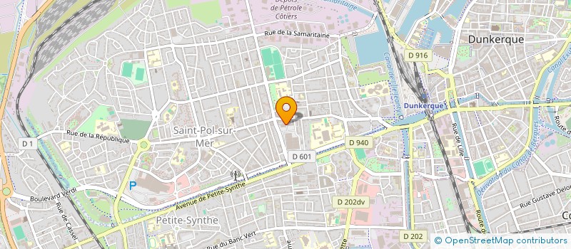 localisation de l'entreprise 3C SERVICES à DUNKERQUE