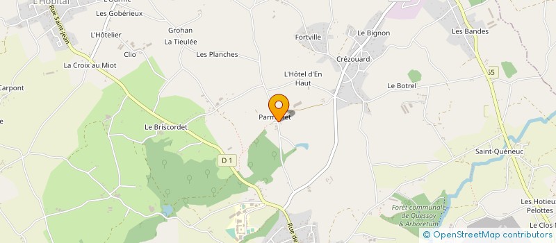 localisation de l'entreprise 3C SOURCING à QUESSOY