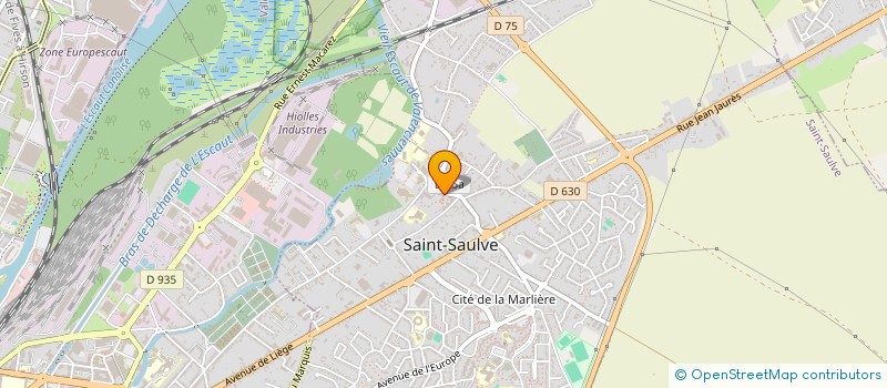 localisation de l'entreprise 3C VAL'HAINAUT à SAINT-SAULVE