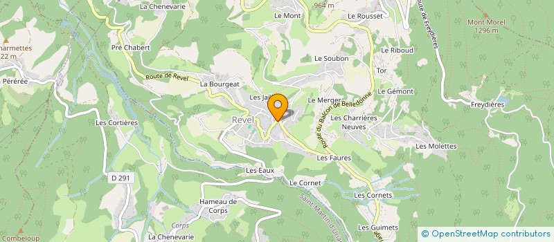 localisation de l'entreprise 3C1G à REVEL