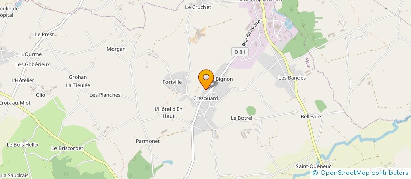 localisation de l'entreprise 3C2J à QUESSOY