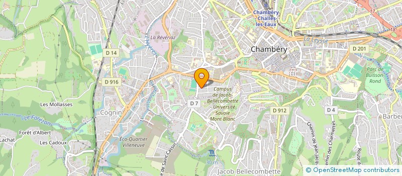 localisation de l'entreprise 3C2L  CHAMBERY