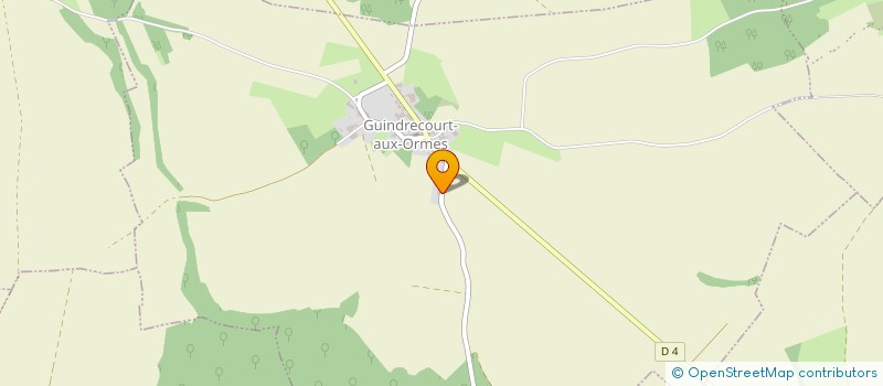 localisation de l'entreprise 3C2M à GUINDRECOURT-AUX-ORMES