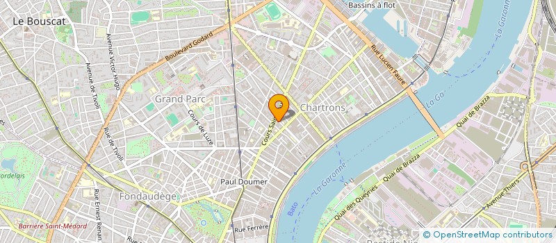 localisation de l'entreprise 3C2M  BORDEAUX