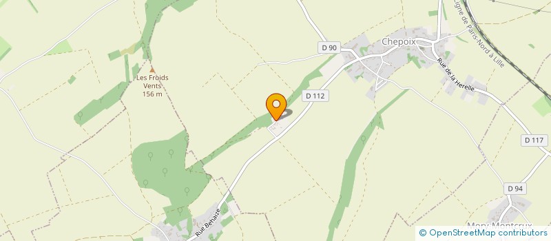 localisation de l'entreprise 3CAB  CHEPOIX