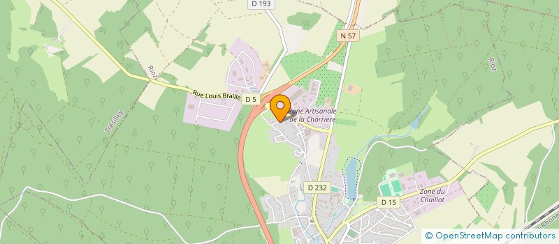 localisation de l'entreprise 3CAP  RIOZ