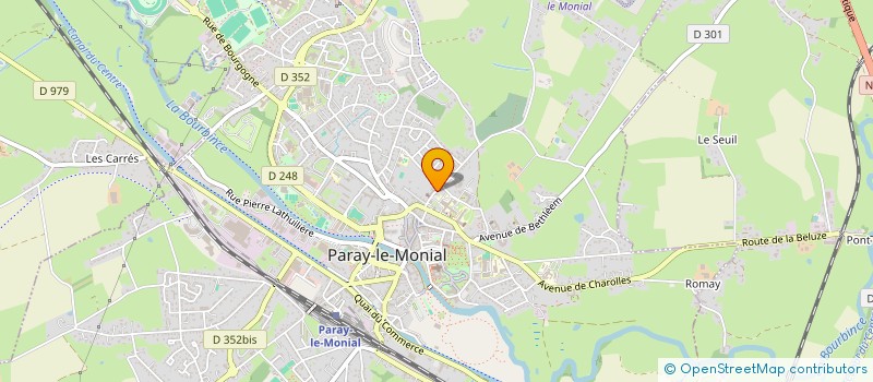 localisation de l'entreprise 3CE 2ALP  PARAY LE MONIAL