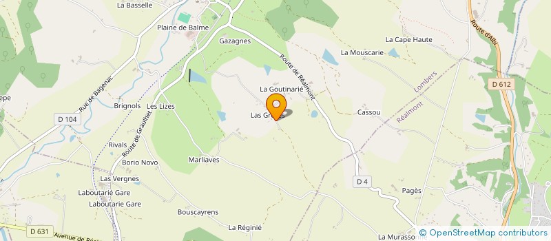 localisation de l'entreprise 3CEL  LOMBERS