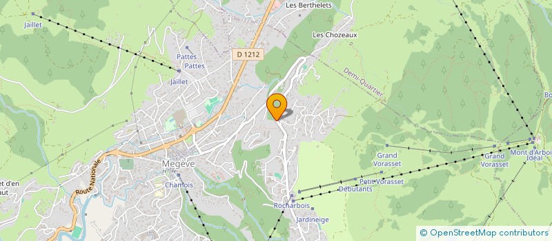 localisation de l'entreprise 3CESTATE  MEGEVE