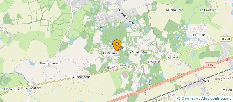 localisation de l'entreprise 3CFB  SAINT-GEORGES-DE-POINTINDOUX