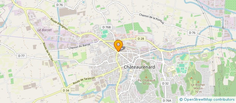localisation de l'entreprise 3CG à CHATEAURENARD