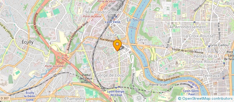 localisation de l'entreprise 3CG RHONE ET LOIRE  LYON