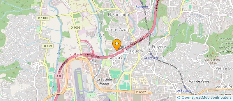 localisation de l'entreprise 3CH CONSULTING  CANNES