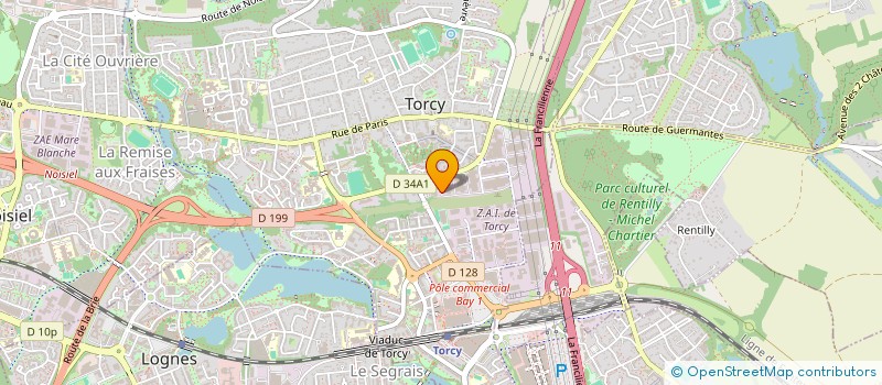 localisation de l'entreprise 3CI à TORCY