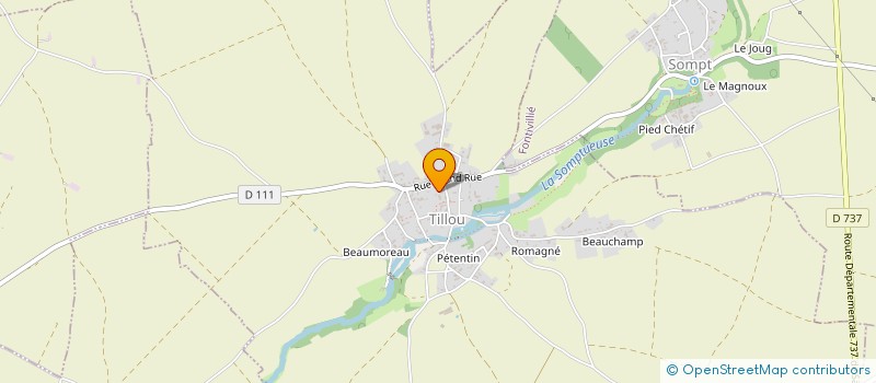 localisation de l'entreprise 3CI3  LOUBILLE