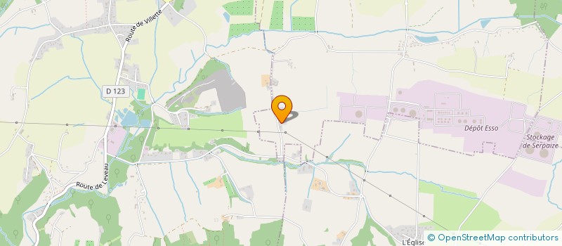 localisation de l'entreprise 3CL  VILLETTE-DE-VIENNE