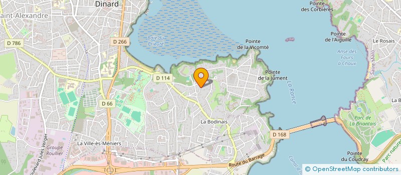 localisation de l'entreprise 3CM  DINARD