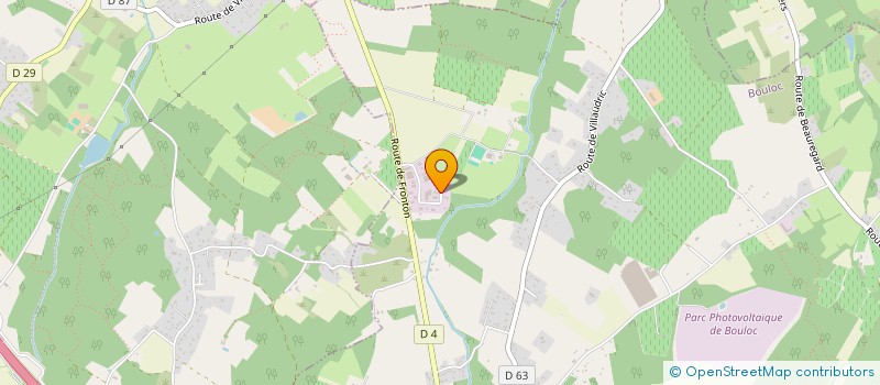 localisation de l'entreprise 3CM  BOULOC