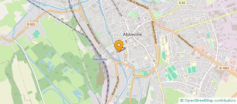 localisation de l'entreprise 3CMARKET à ABBEVILLE