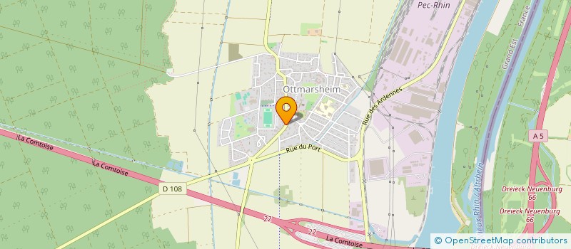 localisation de l'entreprise 3CMT  BANTZENHEIM