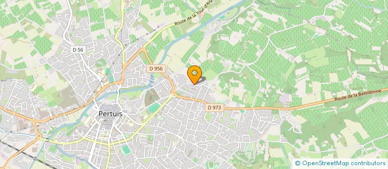 localisation de l'entreprise 3CO  PERTUIS