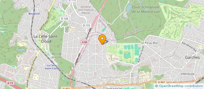 localisation de l'entreprise 3CO  VAUCRESSON