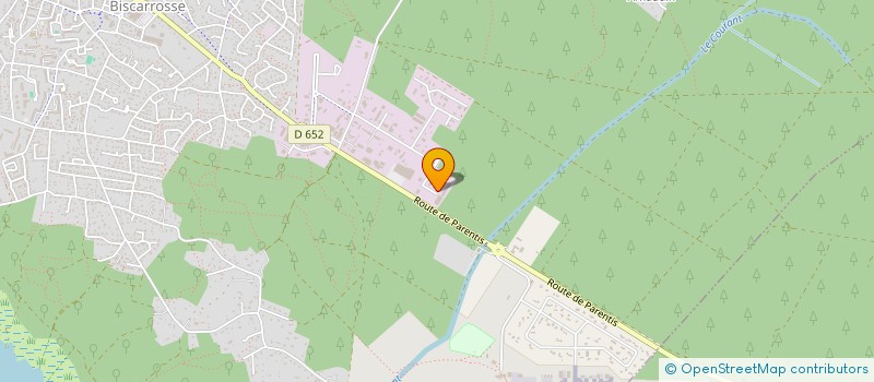 localisation de l'entreprise 3COLOR  BISCARROSSE