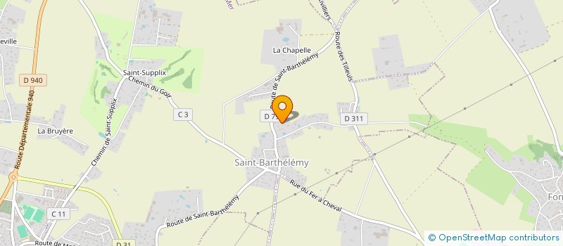 localisation de l'entreprise 3CP IMMO  LORIENT