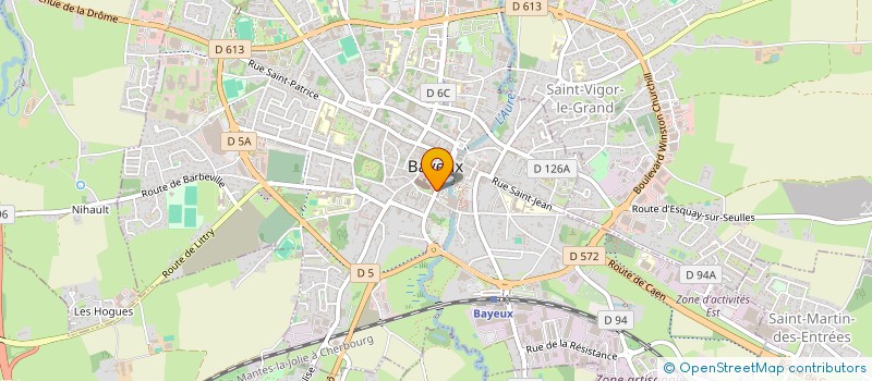 localisation de l'entreprise 3CQP à TOUR-EN-BESSIN