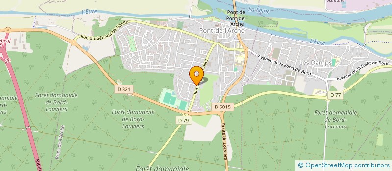 localisation de l'entreprise 3CS  PONT-DE-L'ARCHE