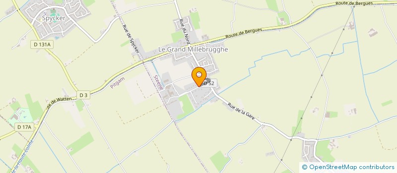 localisation de l'entreprise 3CSJ à STEENE