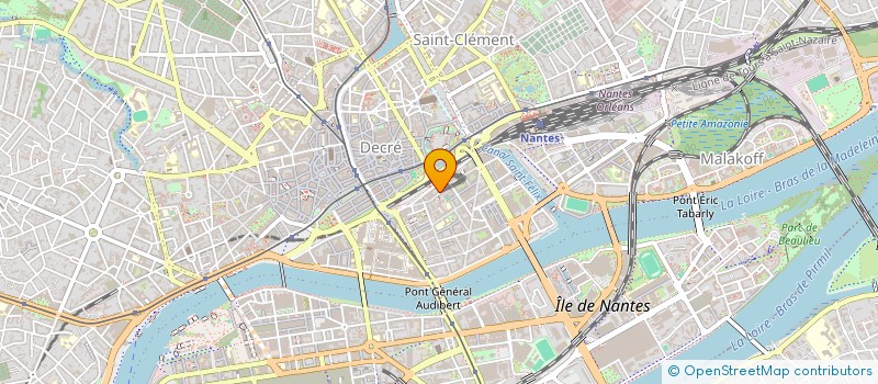 localisation de l'entreprise 3CT à NANTES