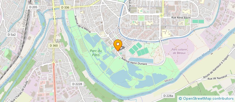localisation de l'entreprise 3D 2000 à MEAUX