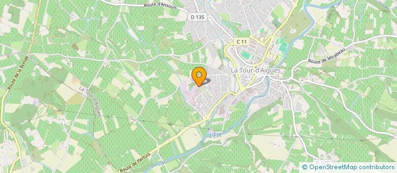 localisation de l'entreprise 3D 2I  LA TOUR-D'AIGUES